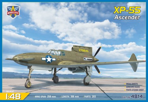Go to product Modelsvit 4814 - 1:48 XP-55 Ascender 1st prototype