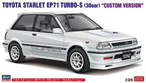 Hasegawa 20777 - 1:24 Toyota Starlet EP71 Turbo-S 3 Door Custom Version