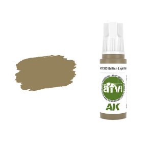 AK INTERACTIVE 11383 - Acrylic paint British Light Mud 17ml