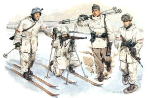 DRAGON 6039 - 1:35 German Ski Troop