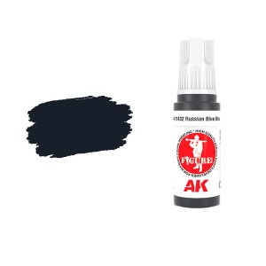 AK INTERACTIVE 11432 - Acrylic paint Russian Blue Base 17ml