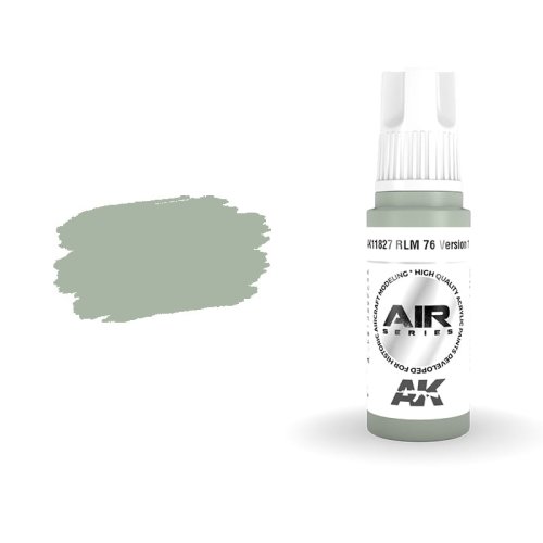 Go to product AK INTERACTIVE 11827 - Acrylic paint RLM 76 Version 1 17ml