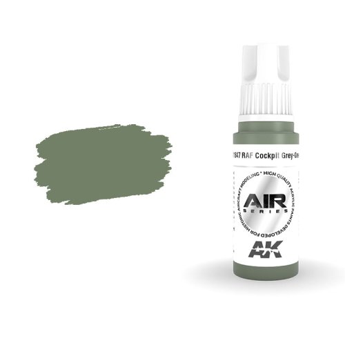 Go to product AK INTERACTIVE 11847 - Acrylic paint RAF Cockpit Grey-Green 17ml