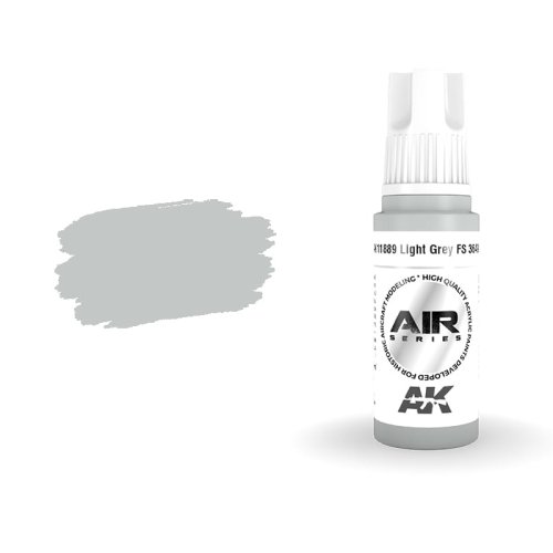 Go to product AK INTERACTIVE 11889 - Acrylic paint Light Grey FS 36495 17ml