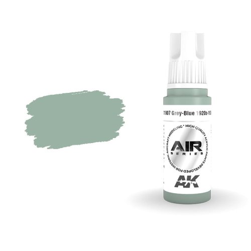 Go to product AK INTERACTIVE 11907 - Acrylic paint Grey-Blue 1920s-1930s 17ml