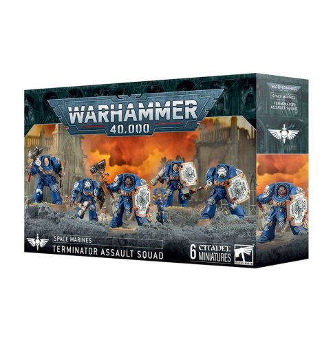 Go to product GW 48-34 Warhammer 40k - Space Marines: Terminator Assault Squad