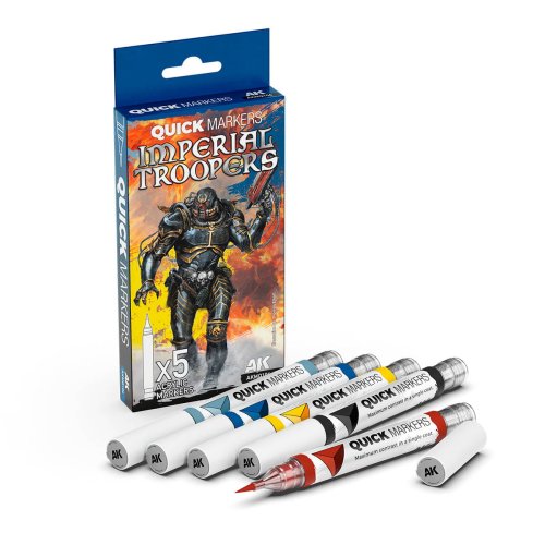 Go to product AK Interactive AKMQ104 - Quick Markers Set Imperial Troopers