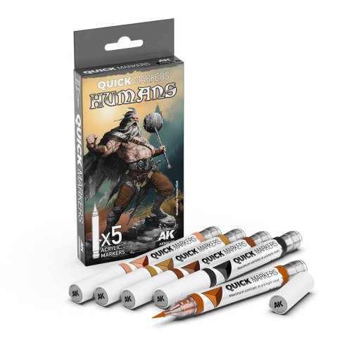 Go to product AK Interactive AKMQ103 - Quick Markers Set Humans