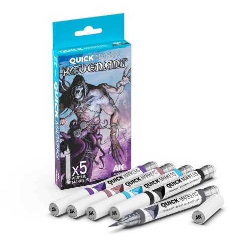 Go to product AK Interactive AKMQ102 - Quick Markers Set Revenant