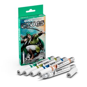 AK Interactive AKMQ101 - Quick Markers Set Elves