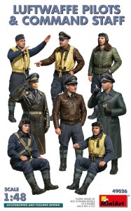 Miniart 49026 - 1:48 Luftwaffe Pilots & Command Staff