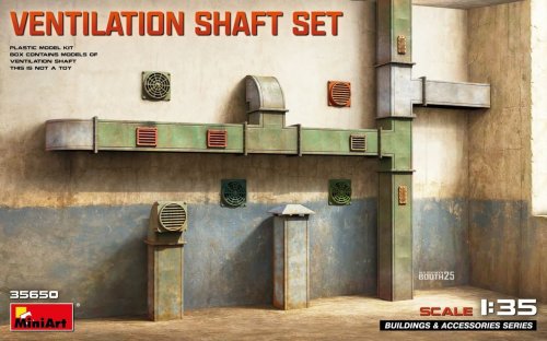 Go to product Miniart 35650 - 1:35 Ventilation Shaft Set