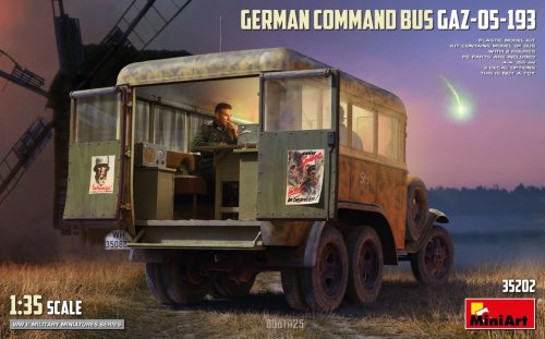 Go to product Miniart 35202 - 1:35 German Command Bus GAZ-05-193