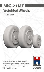 Hobby 2000 90001 - 1:32 MiG-21 MF Weighted Wheels
