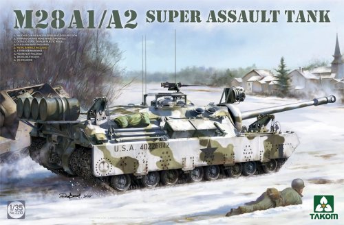 Go to product Preorder - Takom 2210 - 1:35 M28 A1/A2 Super Assault Tank