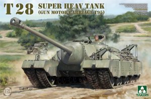 Preorder - Takom 2209 - 1:35 T28 Super Heavy Tank Gun Motor Carriage T95