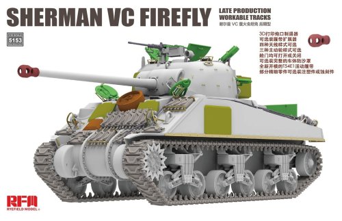 Go to product Rye Field Model 5153 - 1:35 Sherman Vc Firefly late production