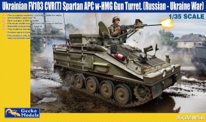 Gecko Models 35GM0056 - 1:35 Ukrainian FV103 CVR(T) Spartan APC with HMG Gun Turret