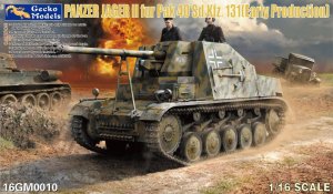 Gecko Models 16GM0010 - 1:16 Panzer Jager II fur Pak 40 Sd.Kfz. 131 Early Production