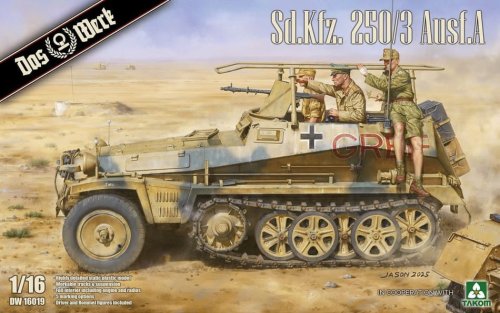 Go to product Preorder - Das Werk DW16019 - 1:16 Sd.Kfz. 250/3 Ausf. A