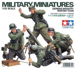 TAMIYA 35193 - 1:35 German Infantry Mortar Team