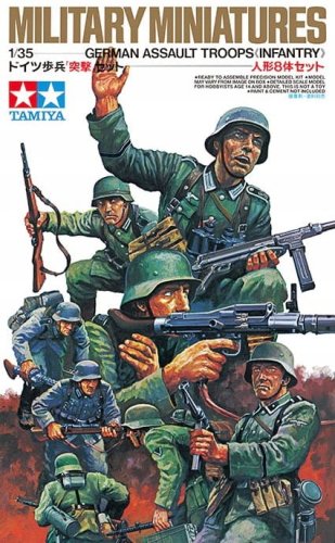 Go to product TAMIYA 35030 - 1:35 German Assault Troops