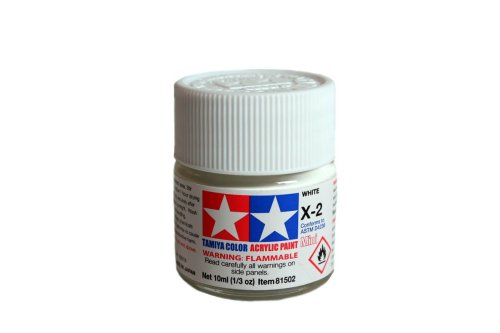 Go to product TAMIYA X-2 - Acrylic paint White 10 ml