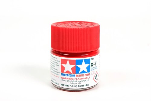 Go to product TAMIYA X-7 - Acrylic paint Red 10 ml
