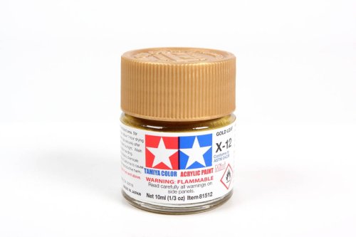 Go to product TAMIYA X-12 - Acrylic paint Gold Leaf 10 ml