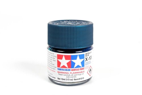 Go to product TAMIYA X-13 - Acrylic paint Metallic Blue 10 ml