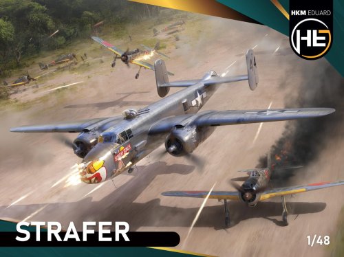 Go to product Eduard 548001 - 1:48 Strafer B-25J Mitchell