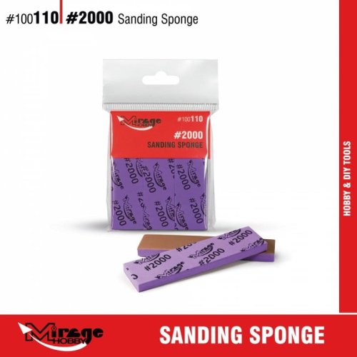 Go to product Mirage 100110 - Sanding sponge #2000 - 6 pieces