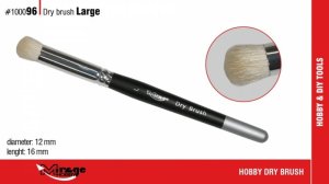 Mirage 100096 - Large dry brush technique brush