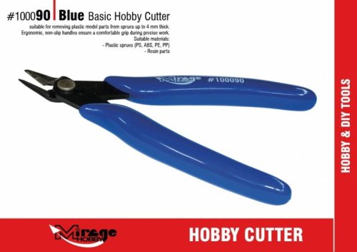 Go to product Mirage 100090 - Cutters for cutting model parts from frames, blue