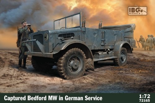 Go to product IBG 72165 - 1:72 Captured Bedford MW in German Service