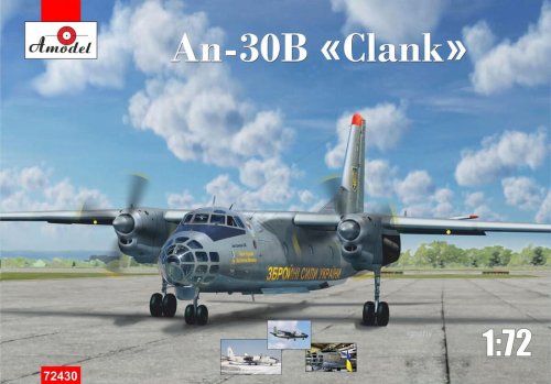 Go to product Amodel 72430 - 1:72 An-30B Clank