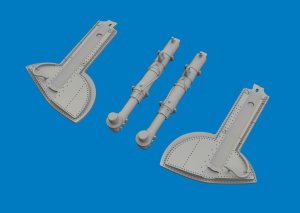 Eduard 6481173 - 1:48 Spitfire Mk.Vc undercarriage legs Print 3D