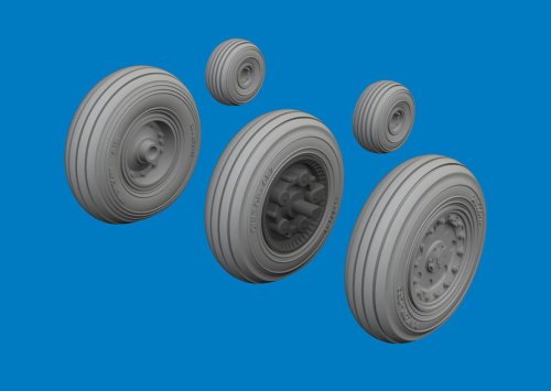 Go to product Eduard 6481164 - 1:48 Harrier wheels