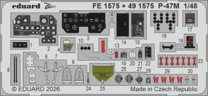 Eduard FE1575 - 1:48 P-47M