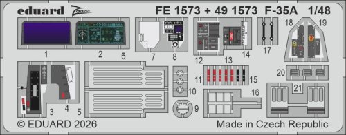 Go to product Eduard FE1573 - 1:48 F-35A