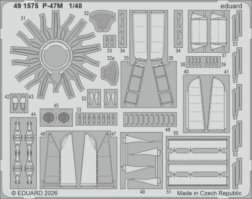 Go to product Eduard 491575 - 1:48 P-47M