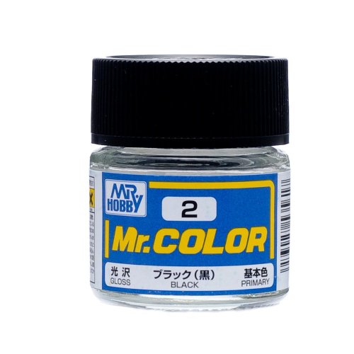 Go to product Mr. Hobby - Mr. Color C002 Black 10 ml