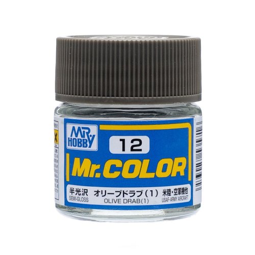Go to product Mr. Hobby - Mr. Color C012 Olive Drab 1 10 ml