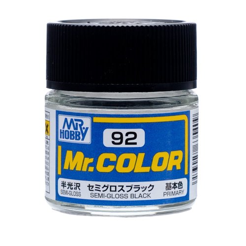 Go to product Mr. Hobby - Mr. Color C092 Semi Gloss Black 10 ml