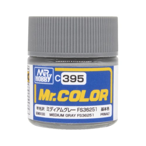 Go to product Mr.Hobby C394 - Farba Medium Gray FS36251  10 ml