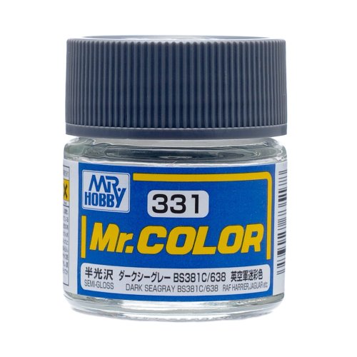 Go to product Mr. Hobby - Mr. Color C331 BS381C/638 Dark Seagray 10 ml