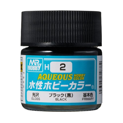 Go to product Mr.Hobby - Aqueous Hobby Color H002 Black 10 ml