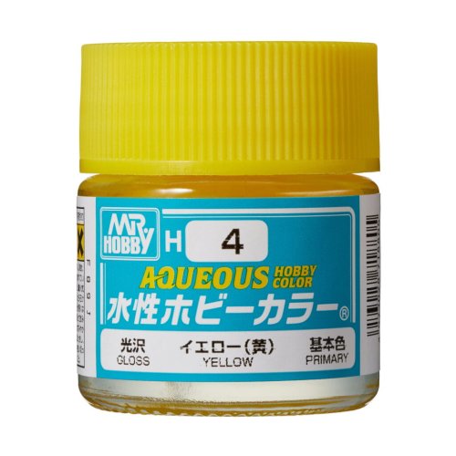 Go to product Mr.Hobby - Aqueous Hobby Color H004 Yellow 10 ml