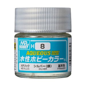 Mr.Hobby - Aqueous Hobby Color H008 Silver 10 ml