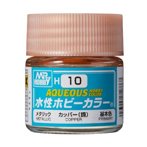 Go to product Mr.Hobby - Aqueous Hobby Color H010 Copper 10 ml